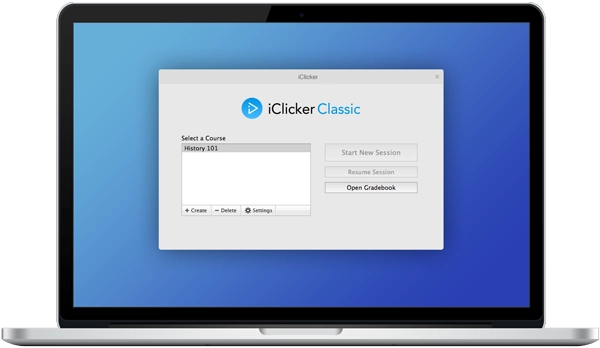 iClicker Classic Screenshot
